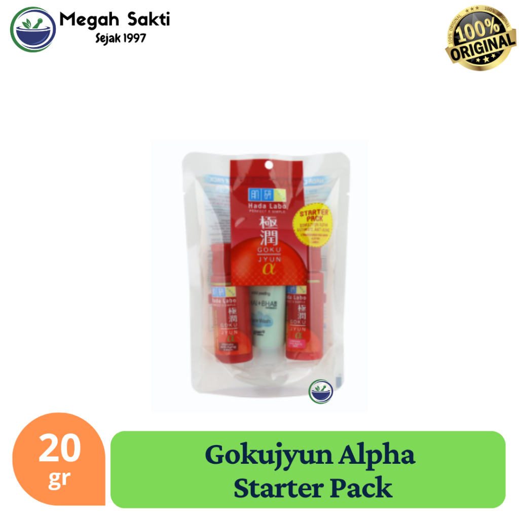 Hada Labo Hadalabo Gokujyun Alpha Starter / Travel Pack Praktis