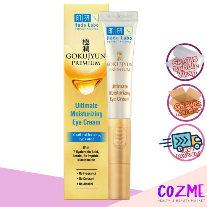 Hadalabo Hada Labo Gokujyun Premium Eye Cream 15 gR | Krim Pelembab