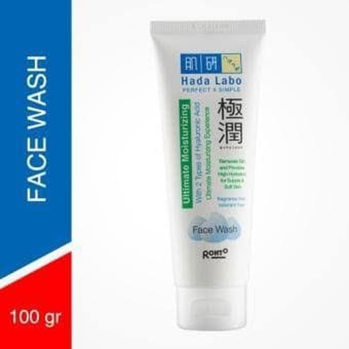 Hadalabo Hado Labo Gokujyun Moisturizing Facewash 100 gR