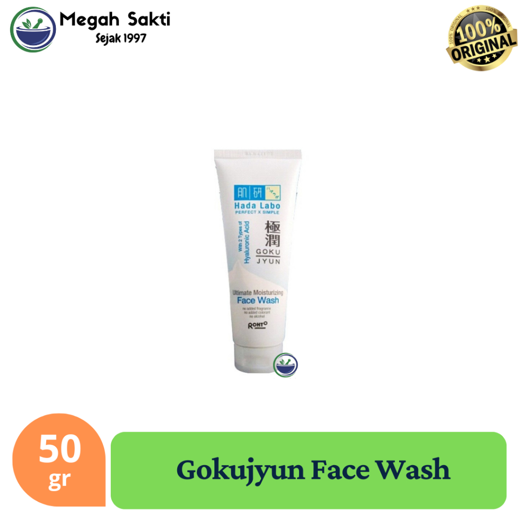 Hadalabo Hado Labo Gokujyun Moisturizing Facewash 50 gR